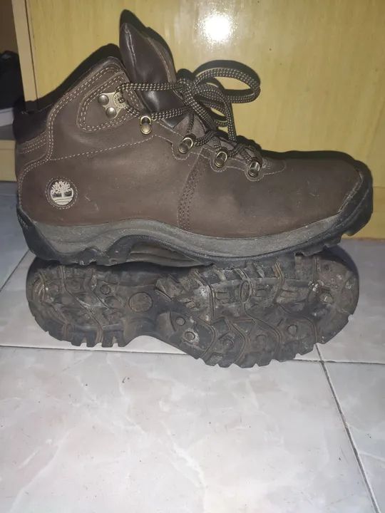 Shoe Bota Trail Valley Bota Timberland Trail Valley Marrom Outlet