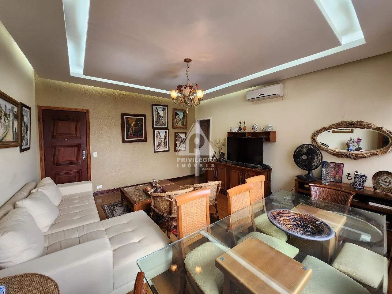 Apartamento 4 Quartos (1 Suíte) com 1 Vaga e Sala Ampla  Botafogo - Foto 4