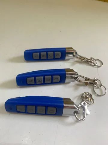 Controle para motor de portão de garagem cor rosa, azul e preto entregamos codificado - Foto 4