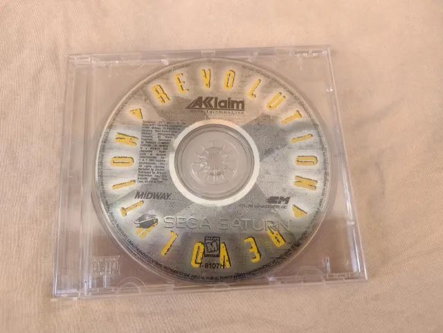 Somente Cd - Revolution X Original Americano Sega Saturn - Foto 2