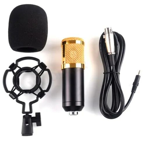 Microfone Condensador Profissional Conexão P2 com Espuma - BM700 - Foto 3