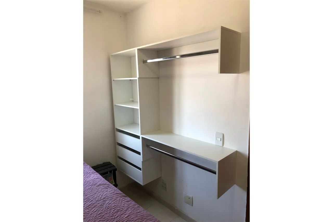 Mini closet em MDF branco  - Foto 2