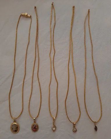 Bijuteria - Pingente com cordão - Foto 3
