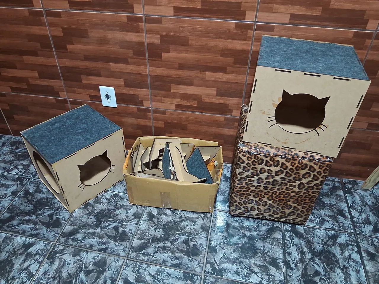 PLAYGROUND para gatos 9 peças ( novo) - Foto 2