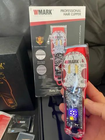 Máquina W Mark com capa e pentes - Foto 2