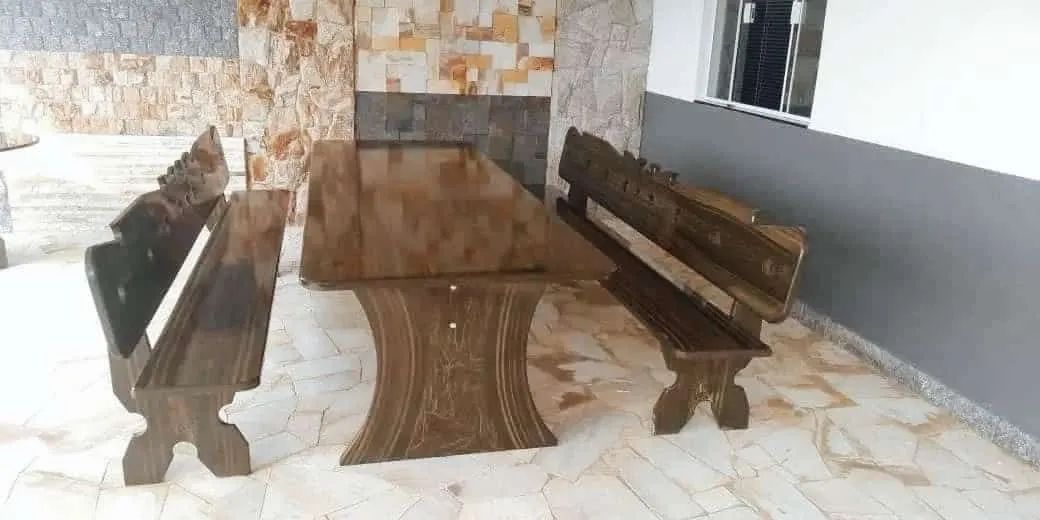 "Mesa de Jantar Elegante - Perfeita para Sua Sala!" - Foto 5