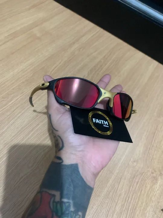 Óculos de Sol Oakley - Gold - Foto 3