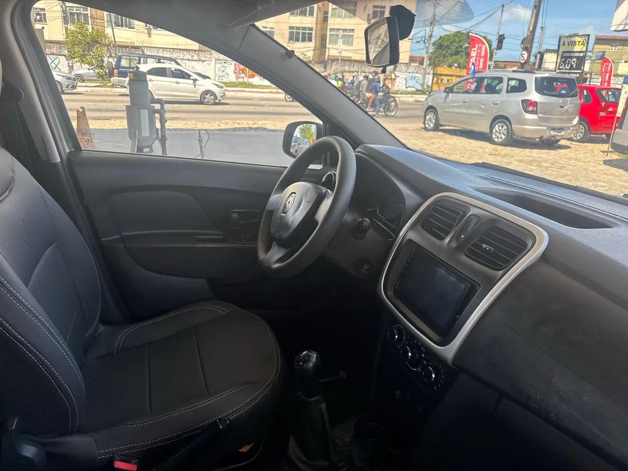 Renault Sandero Authentique Flex 1.0 12V 5P 2018 - Foto 10