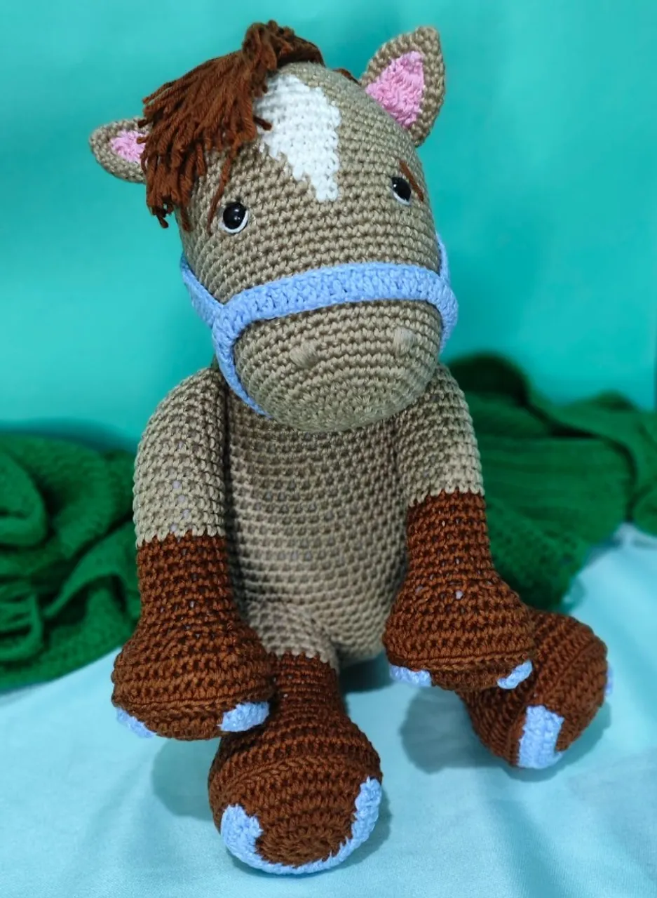 Amigurumi Cavalinho 25 cm