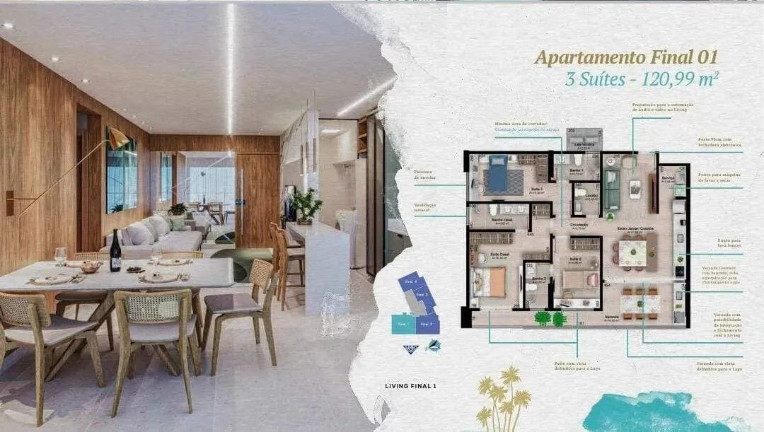 RESIDENCIAL ACQUA DESIGN NA ORLA 14! - Foto 4