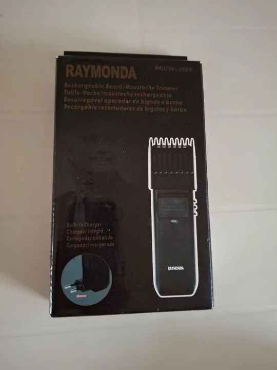Máquina de Cortar Cabelo. RAYMONDA. PERFEITO ESTADO. PORTÁTIL. RECARREGÁVEL. ORIGINAL. - Foto 5