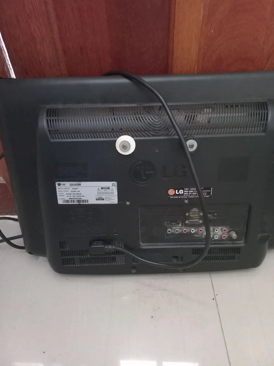 Tv com defeito