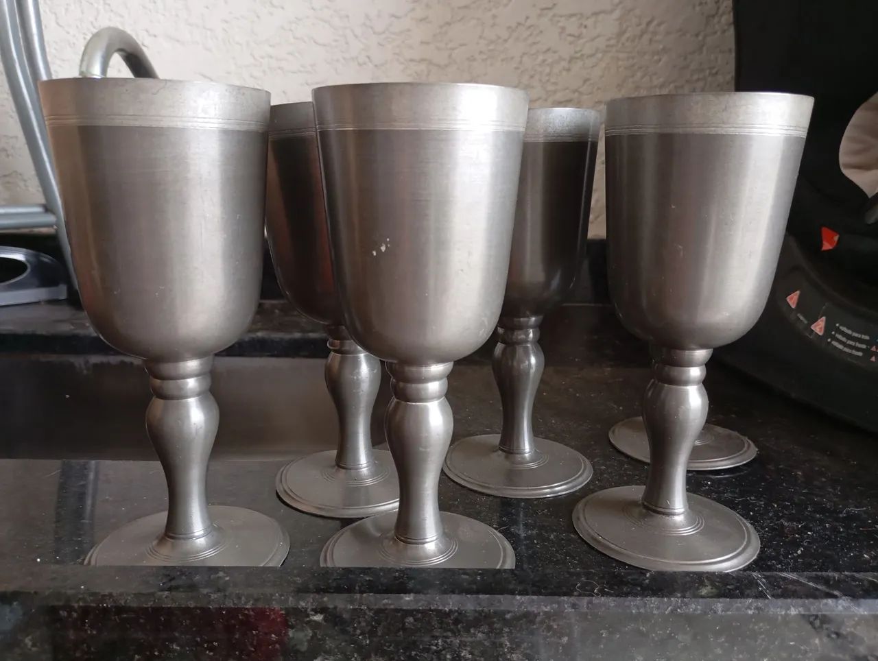 Taças de Estanho Conjunto