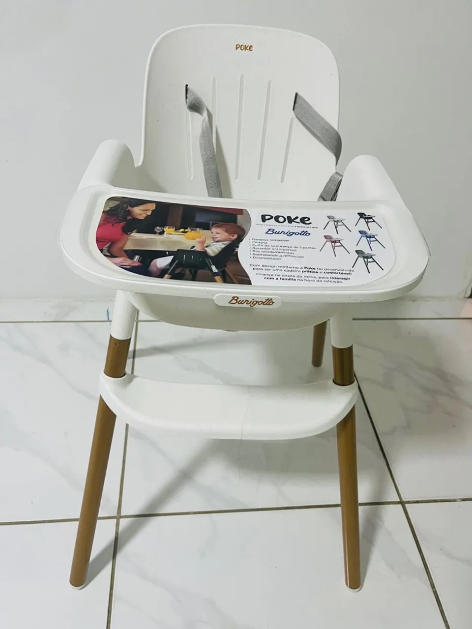 Cadeira de Refeição Poke Burigotto - Foto 2