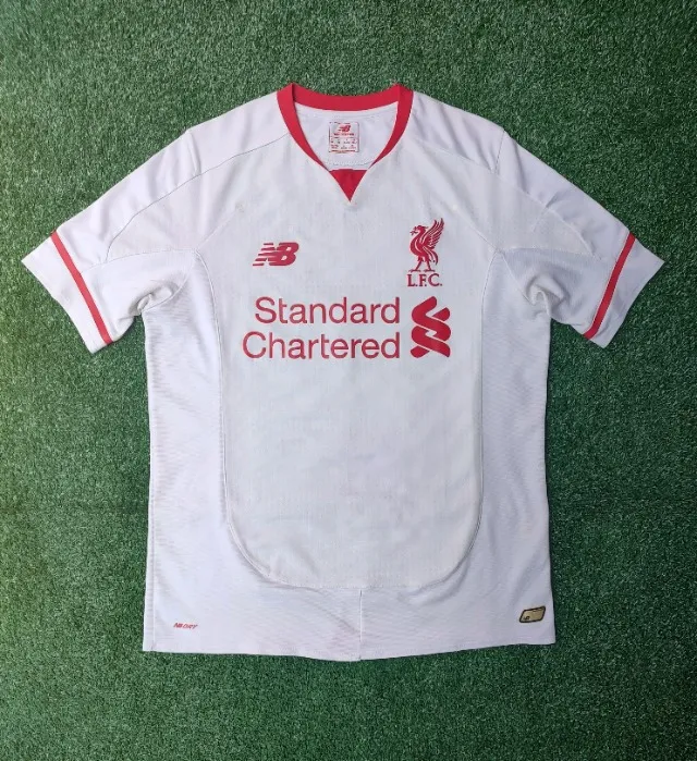 Liverpool FC ホワイトシャツ New Balance ユニフォーム camisa new balance liverpool