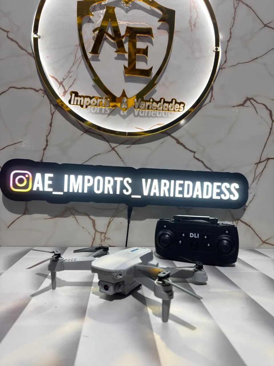 Drone E88 com câmera  - Foto 6