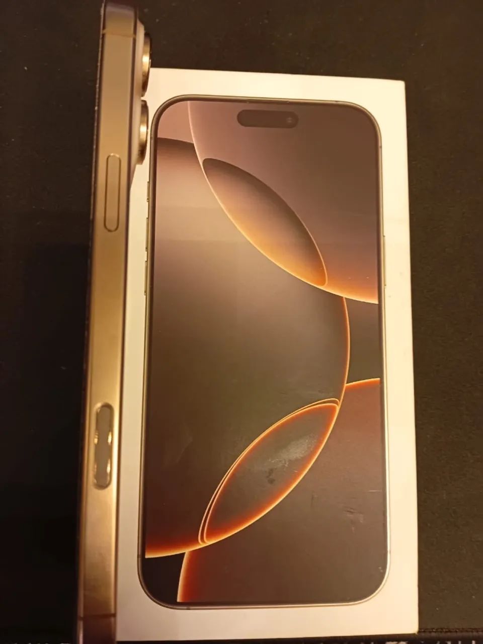 iPhone 16 pro max 256gb 100% de bateria com garantia Apple ainda cabo caixa e nota  - Foto 4