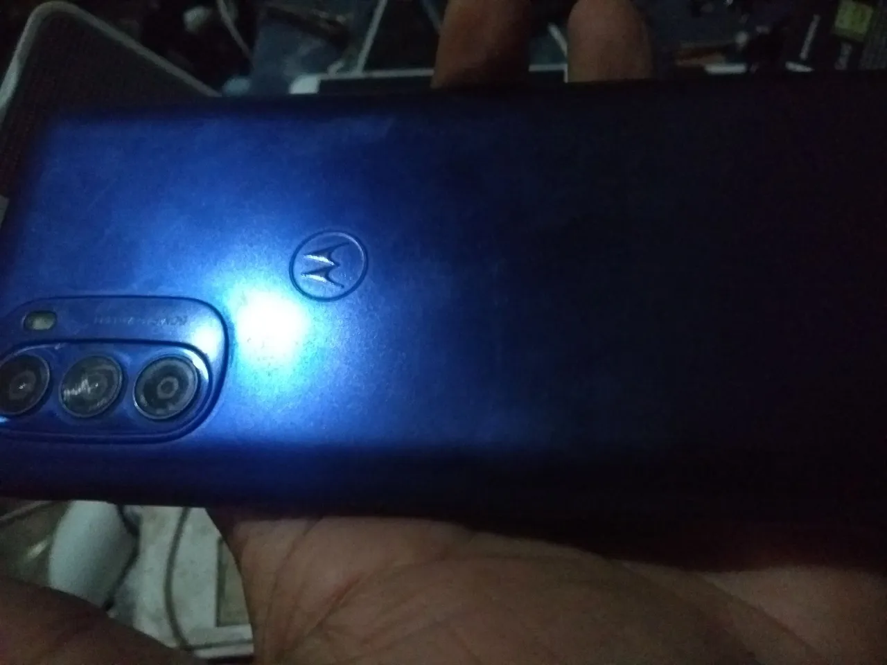 Moto g51 5g 128 gigas trocar a tela ta sem senha