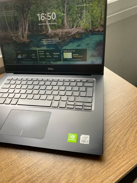 Notebook DELL i7 NVIDIA GeForce 16GB RAM SSD Nvme 256GB Garantia 3 Meses Parcelo - Foto 4