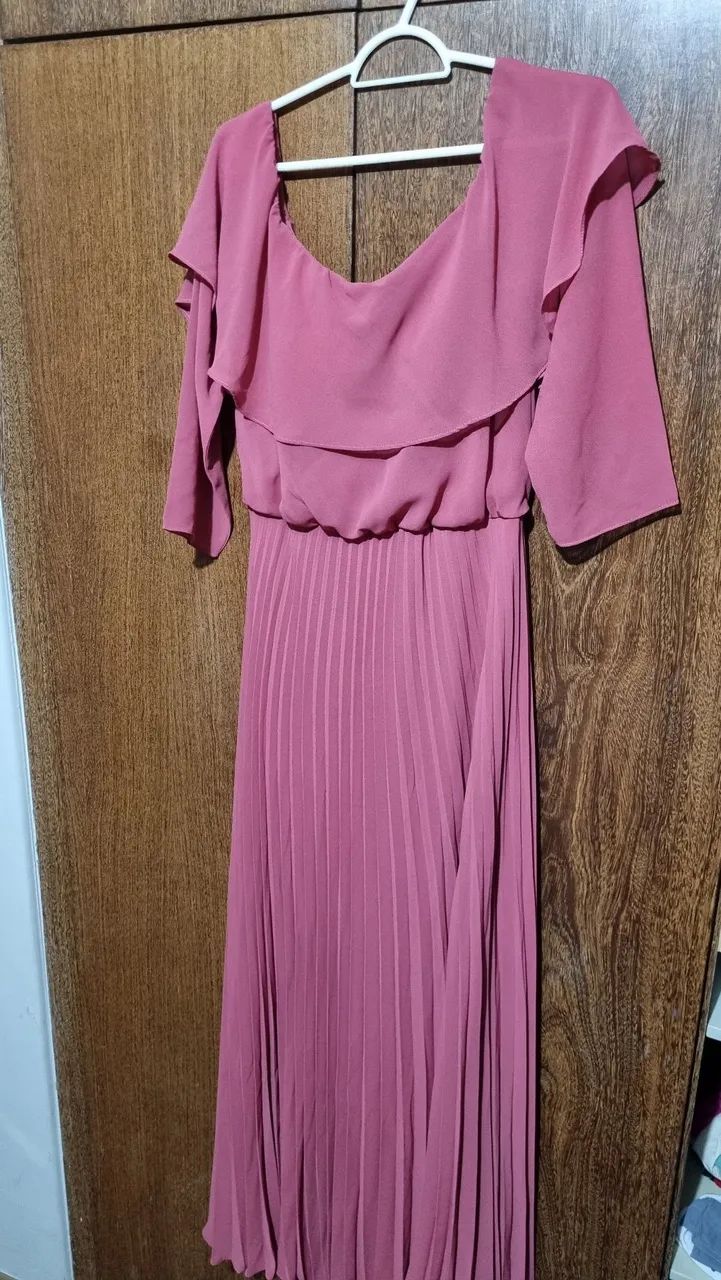 Vestido de festa em crepe  - Foto 4