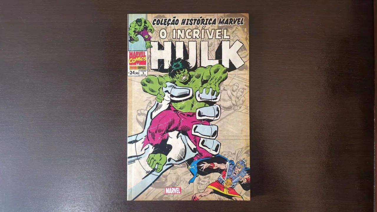 O Incrível Hulk Vol. 3 - Coleção Histórica Marvel - HQ Panini