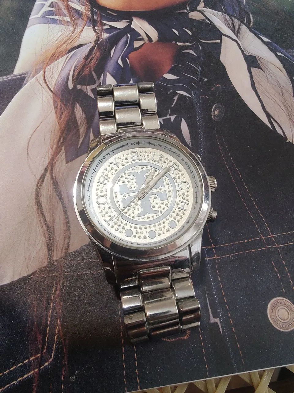 Raro relógio Tory Burch Original