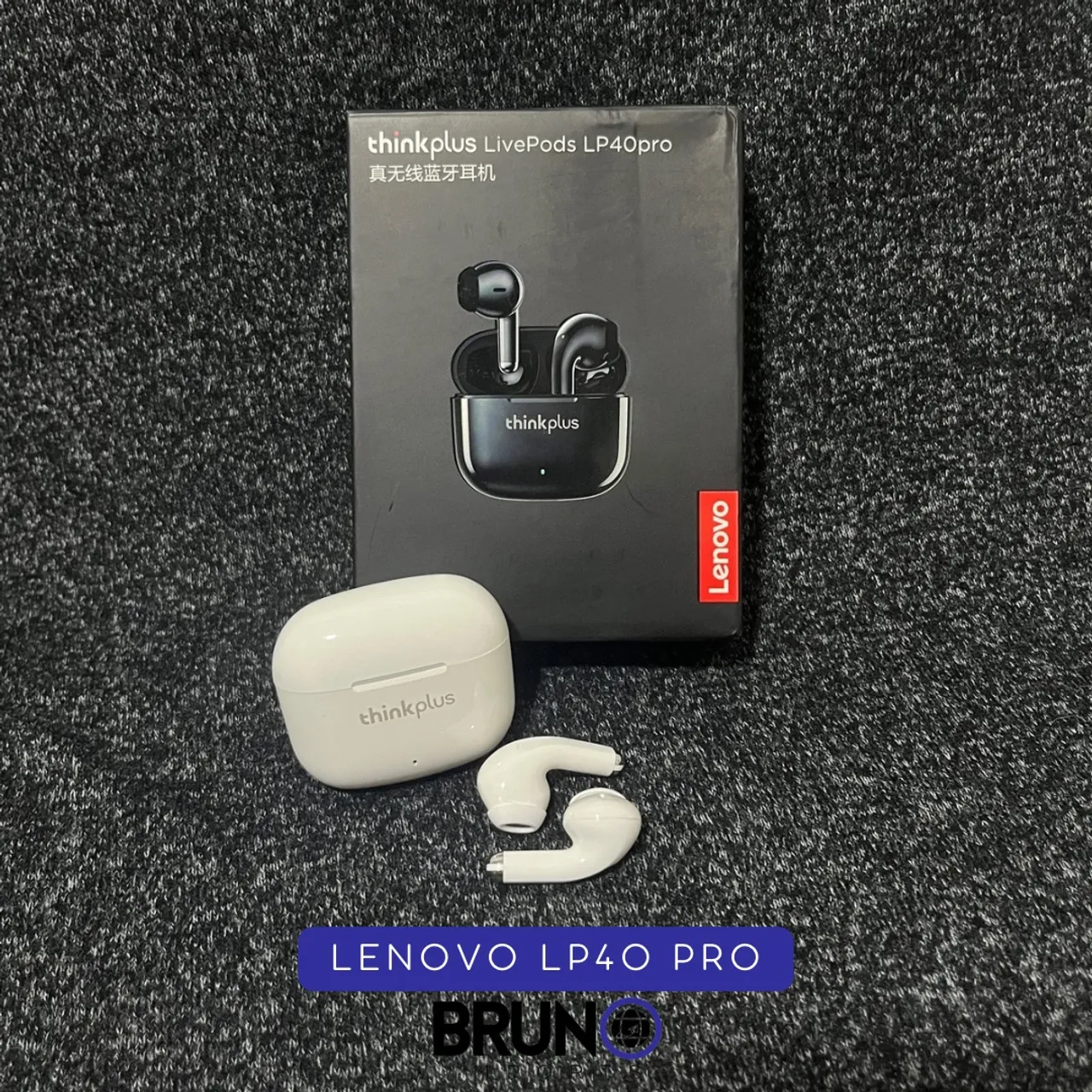 Fone de ouvido bluetooth Lenovo LP40 Pro