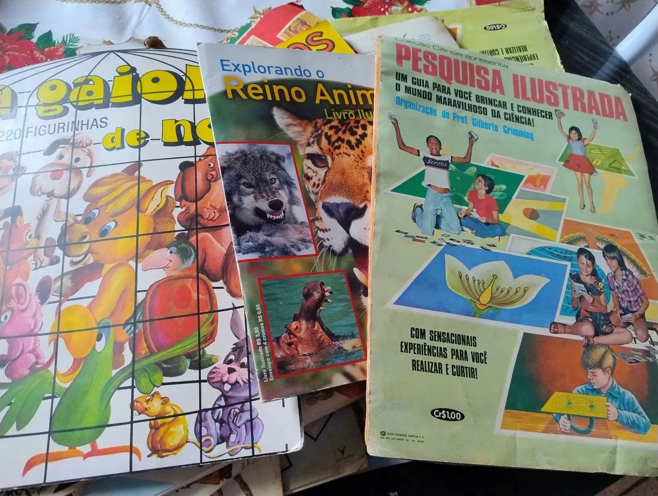 Cinco álbuns antigos