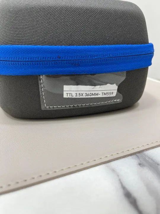 Lupa e fotóforo ultralight seminovo - Foto 2