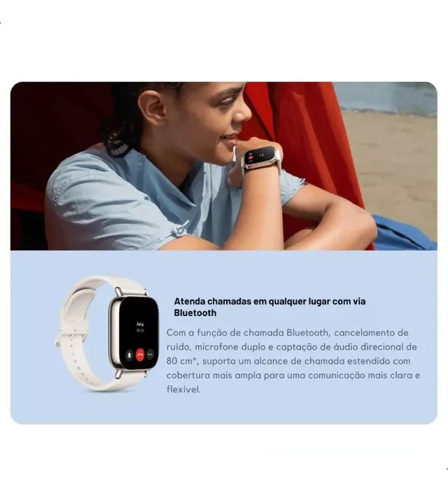 Smartwatch Redmi Watch 5 Lite Novo Lacrado - Foto 4