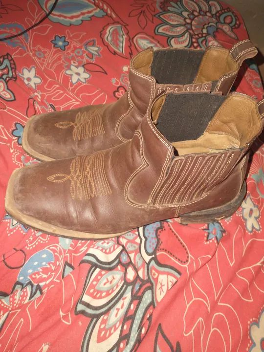 Botas texana,cano curto