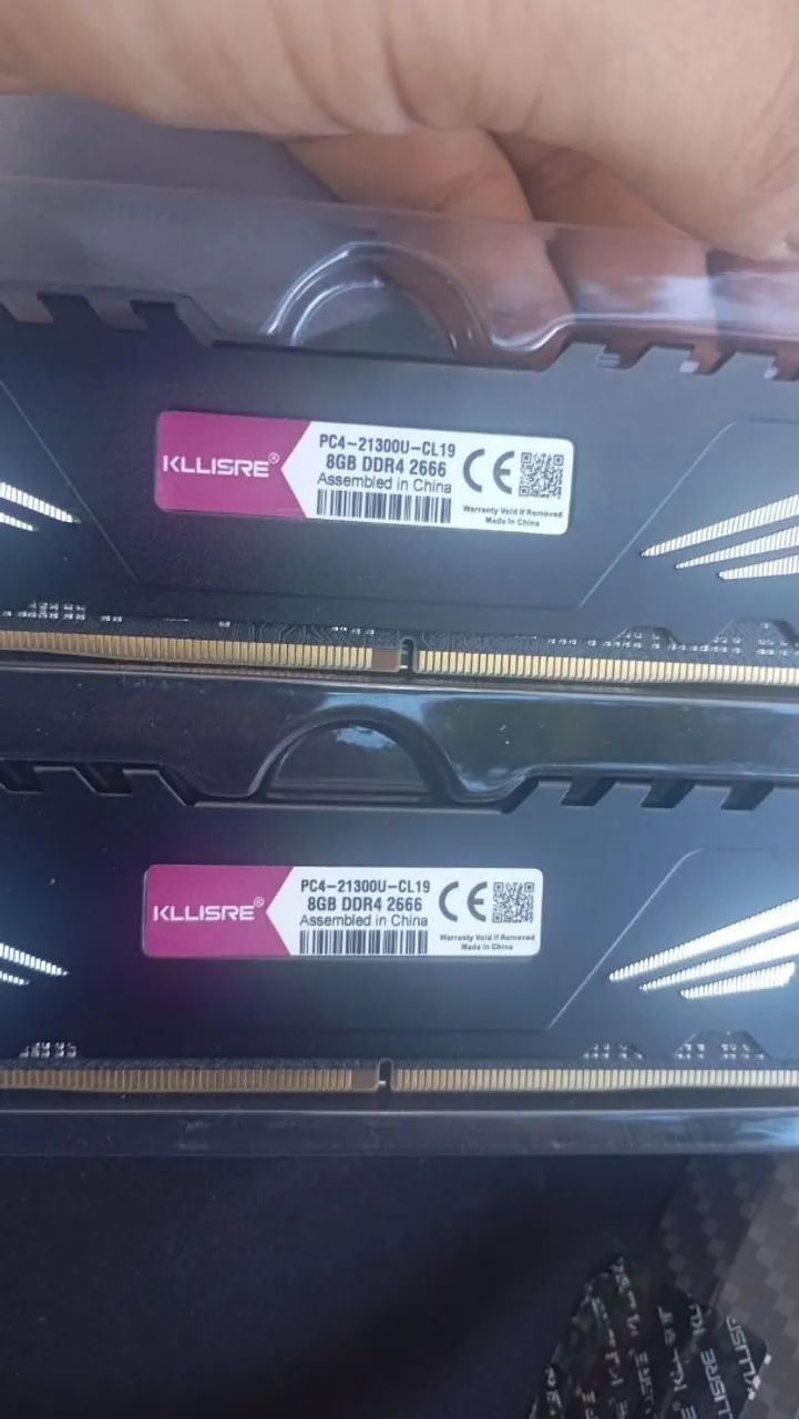 Kit de memória raw 8gbx2