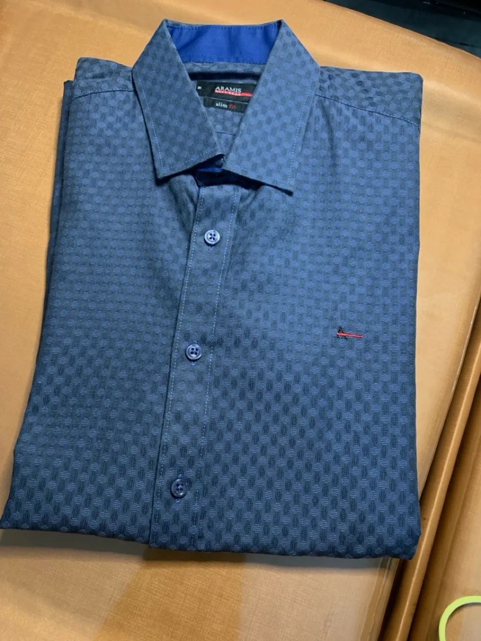 Camisa Social Aramis Slim Fit Azul original 