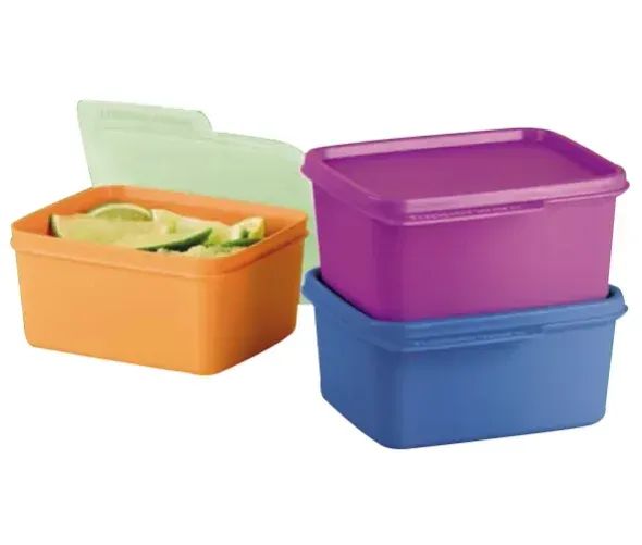 Kit TUPPERWARE linha básica 3 peças de 500 ml