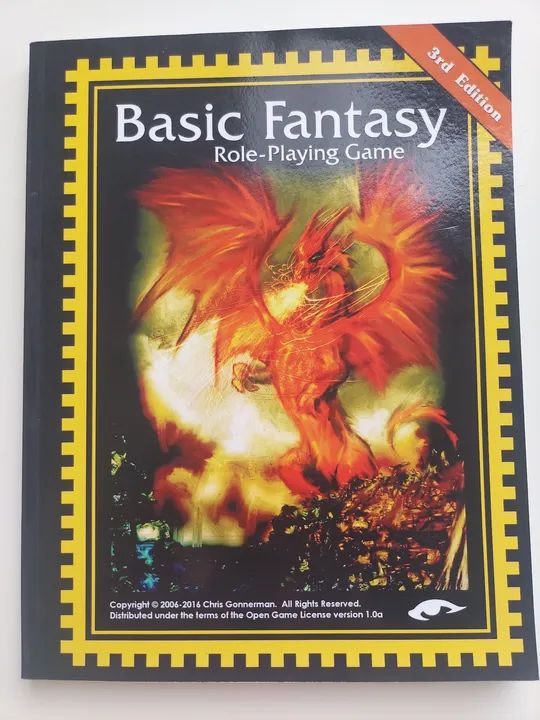 Basic Fantasy RPG 3ª Edição - RPG de Mesa Clássico
