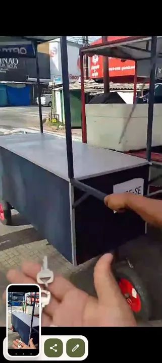 Carrinho de comida completo para começar seu negócio! - Foto 3