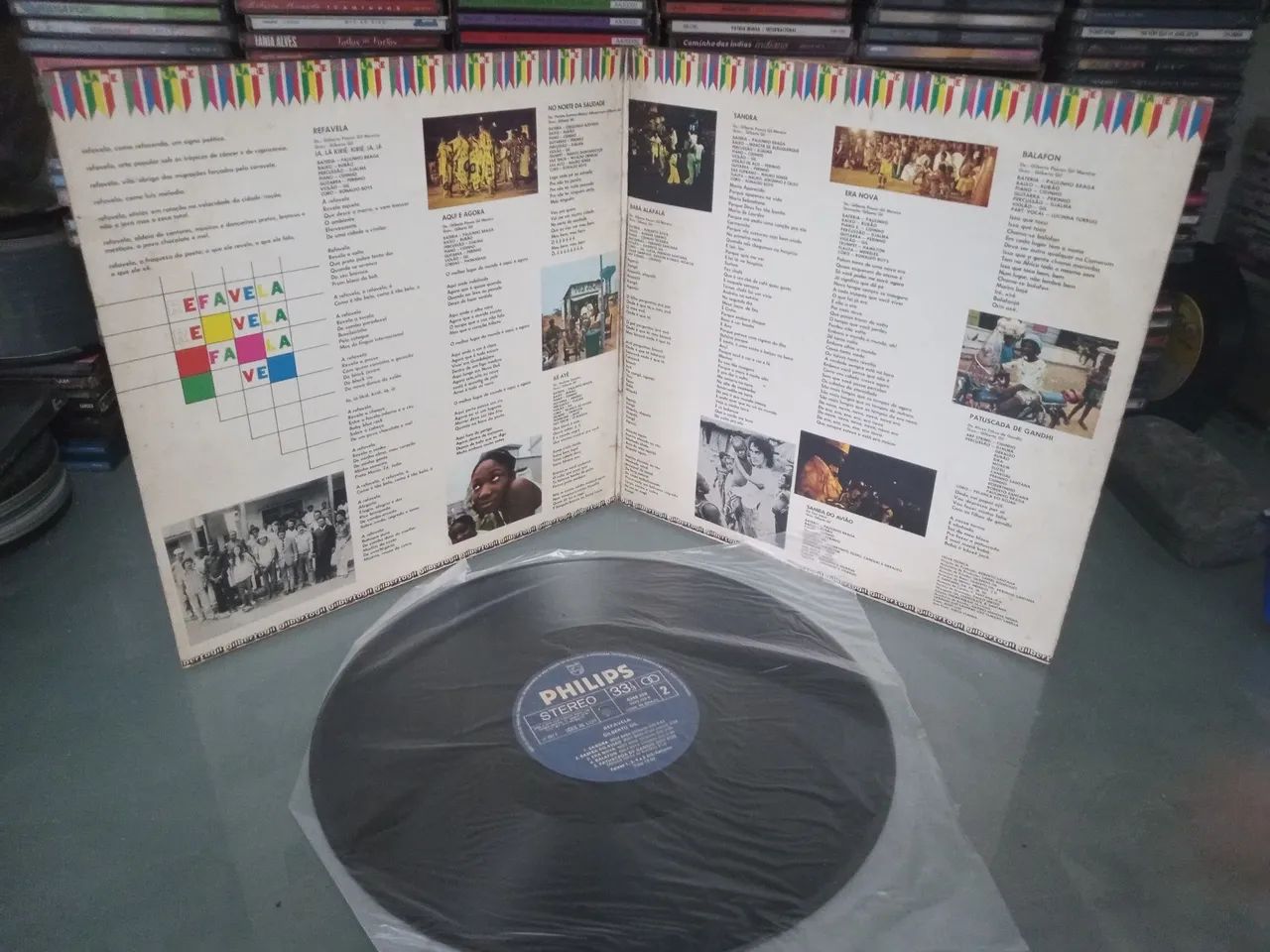 LP GILBERTO GIL Refavela 1977  - Foto 3