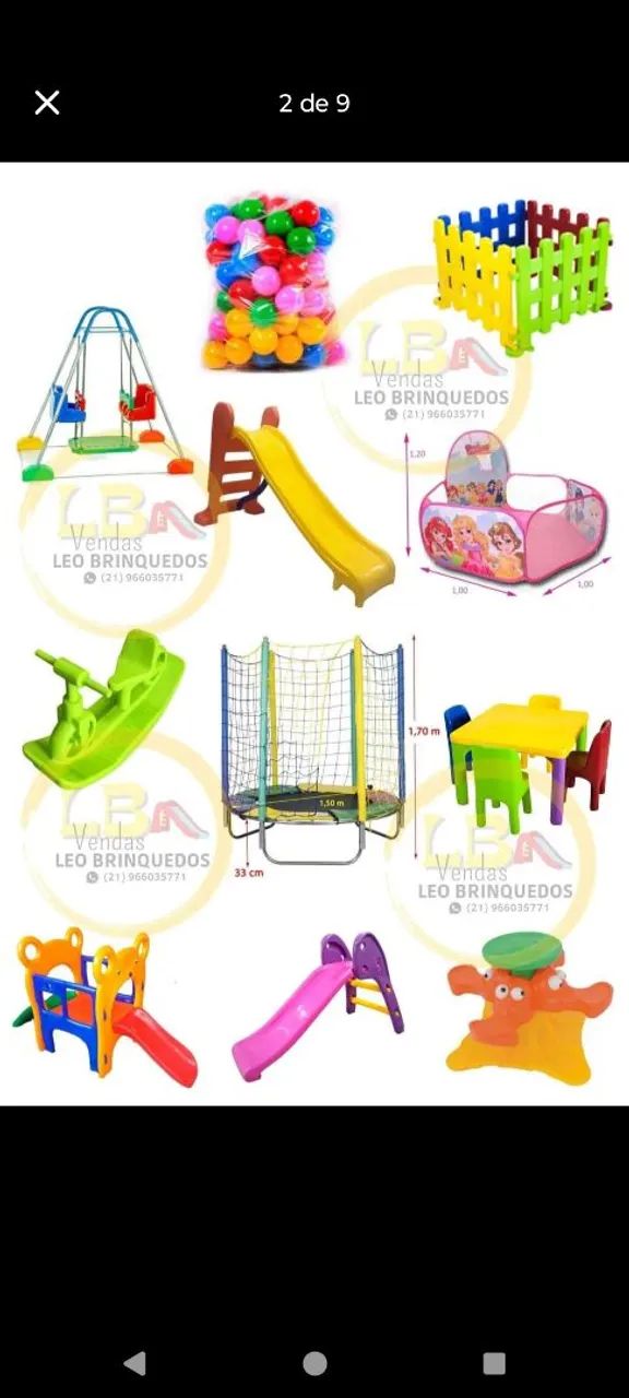 Brinquedos Infantis - Diversão Garantida! - Foto 2