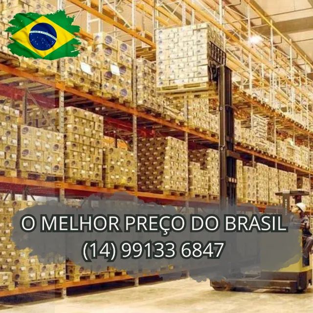 Porta palete estruturado para indústria