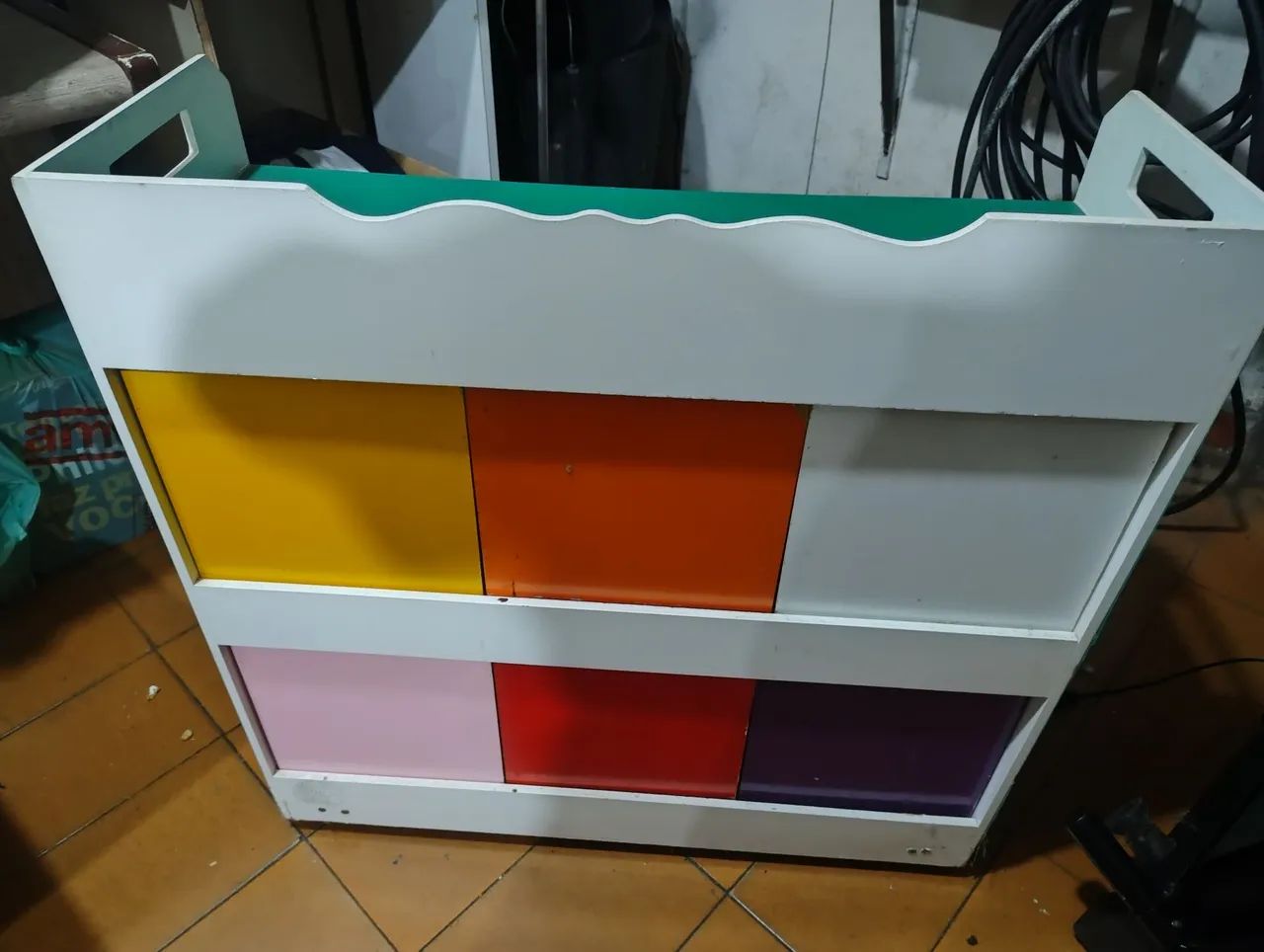 Nicho organizador 6 gavetas com rodinhas. - Foto 2