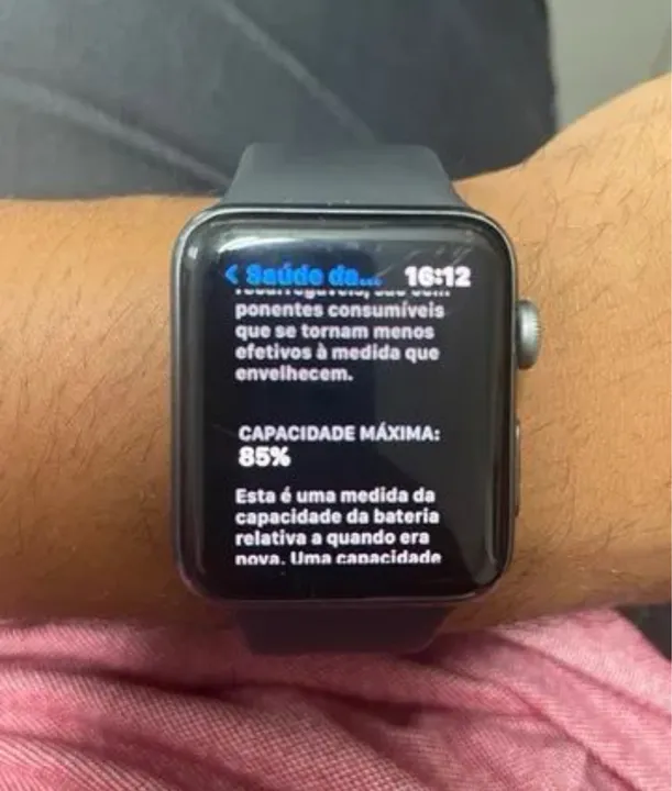 Apple Watch Series 3 GPS - Preto