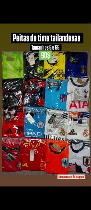 Camisas de Futebol Tailandesas