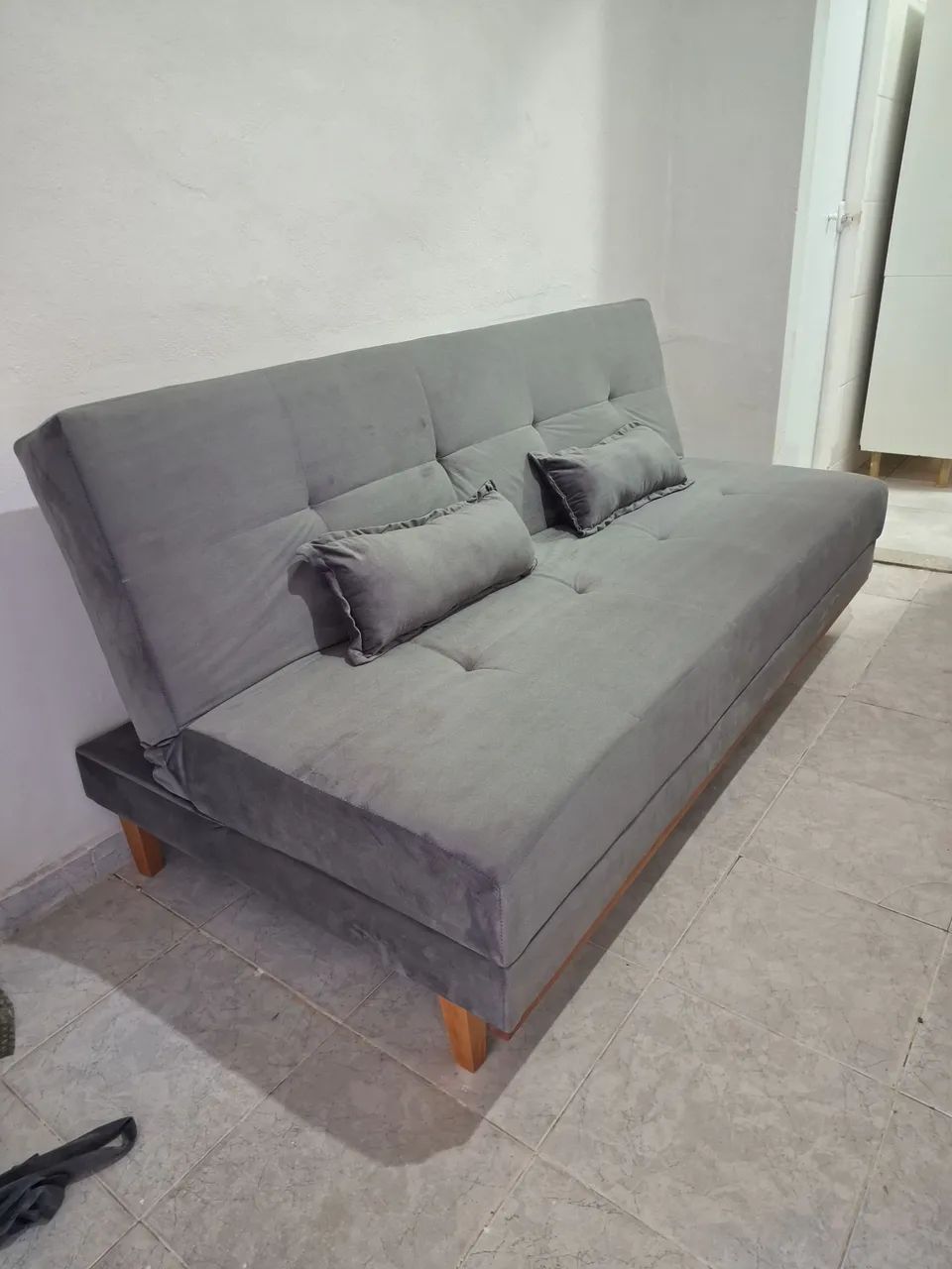 Sofá cama novo frete grátis pagamento na entrega - Foto 4