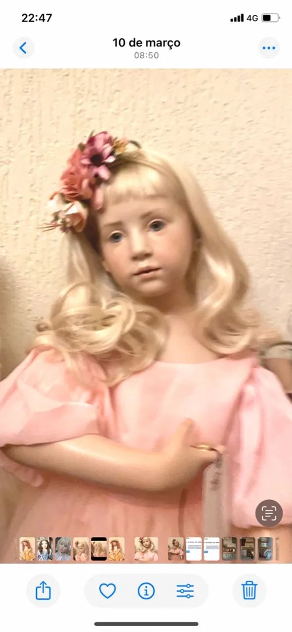 Boneca de Porcelana de Hildegard Gunzel