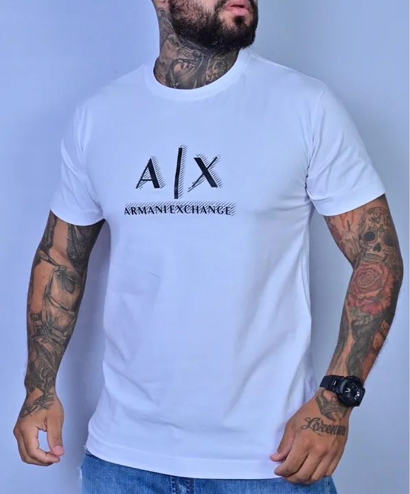 Camiseta Armani Exchange Branca M