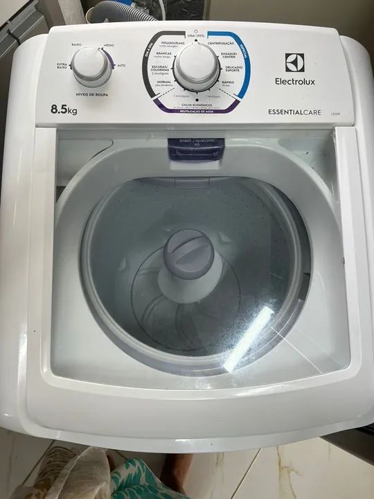 Máquina de Lavar Roupa Na garantia Electrolux 8.5kg EssentialCare