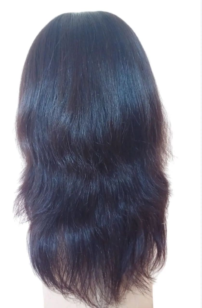Peruca natural de cabelo humano  - Foto 5
