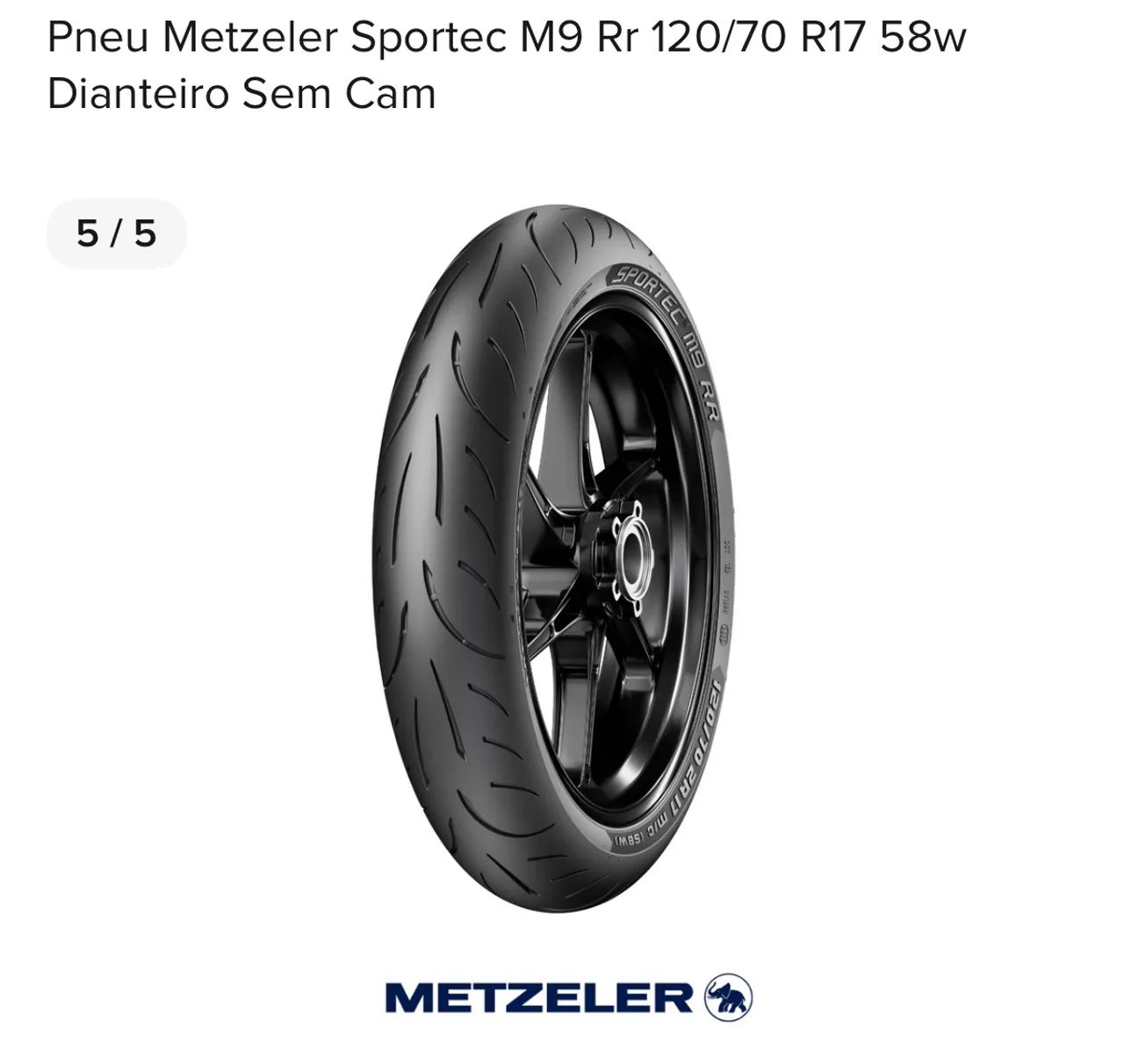Pneu 120/70 R17 Ducati Multistrada 1200 - Foto 3