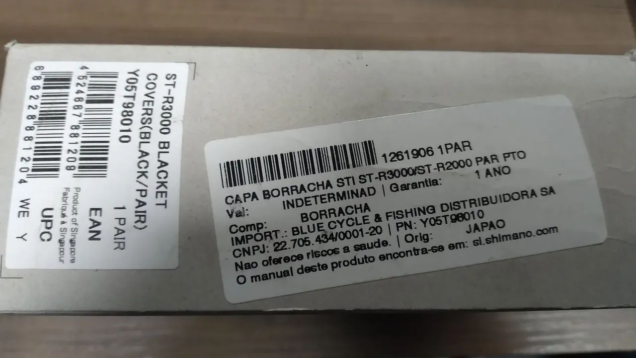 Capa Borracha STI SHIMANO, ST- R3000 / ST- R2000, Par, preto - Foto 4