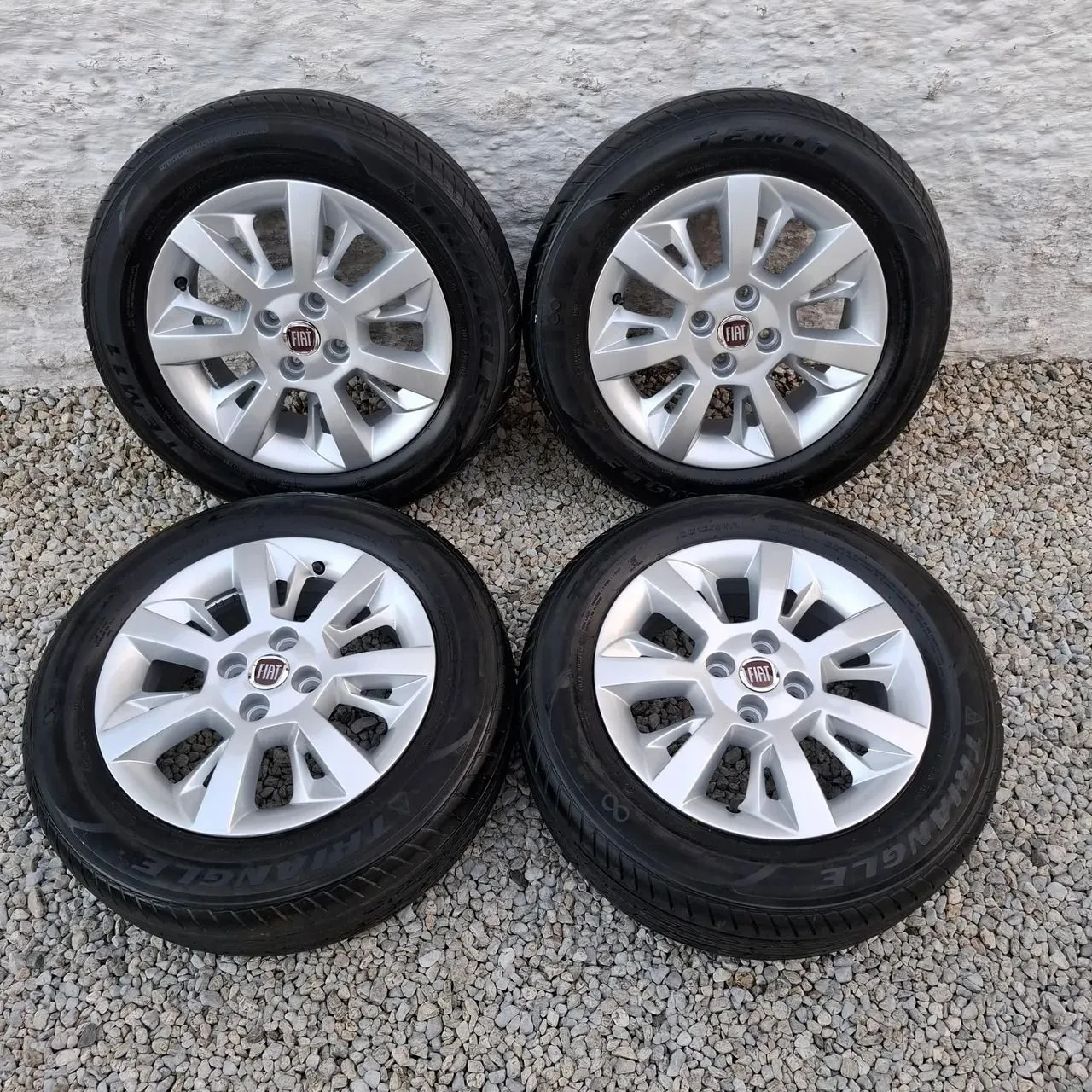 Jogo de Rodas Fiat 15 polegadas
